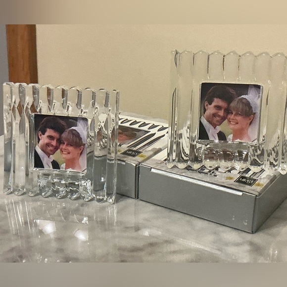 MIKASA Glamour Crystal Glass Photo Frame - Picture 1 of 4